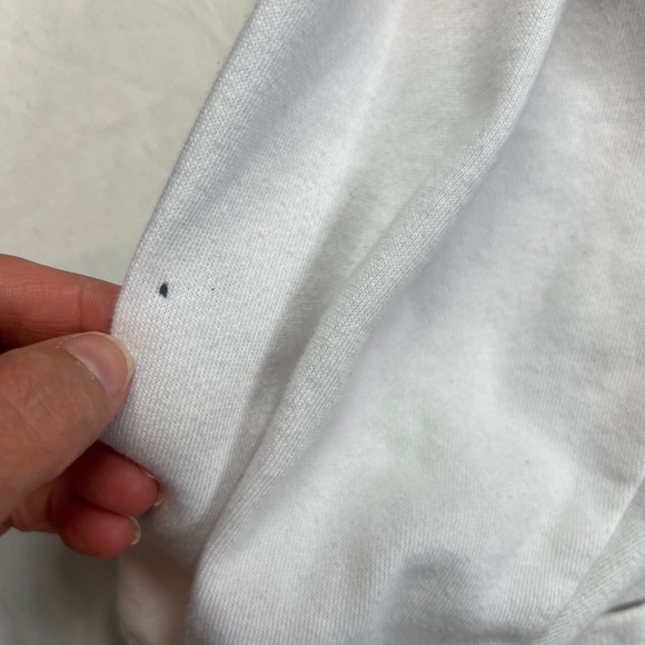 TOM & JERRY Long Sleeve Graphic Hoodie Cartoon  Print White Size L A040822 - Picture 7 of 8